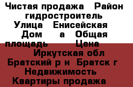 Чистая продажа › Район ­ гидростроитель › Улица ­ Енисейская › Дом ­ 62а › Общая площадь ­ 18 › Цена ­ 450 000 - Иркутская обл., Братский р-н, Братск г. Недвижимость » Квартиры продажа   